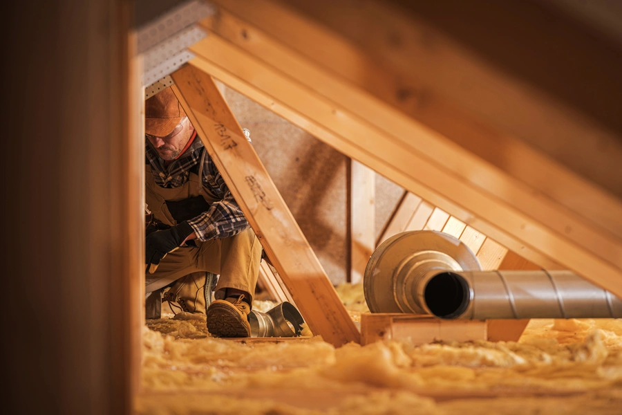 Roof Insulation Installation